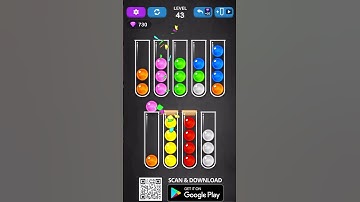 Ball Sort Puzzle Solution Level 43