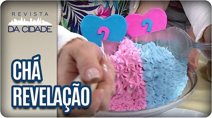 Revelação Bebê da Regiane Tápias - Revista da Cidade (04/08/2017)