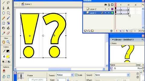 Flash Animation How to Collapse Layers and the Timeline