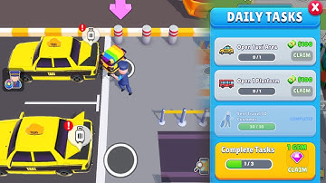 DALY TASKS AND TAXI STATION - Terminal Master (Android, iOS) Gameplay Part 4