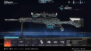 CoD BO7 Black Ops 7 & Warzone - Blueprint - Sniper Rifle - Hawker HX - Bulkhead - Weapon Inspect