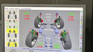 Правильный Сход-Развал #Honda Legend KB1 KB2