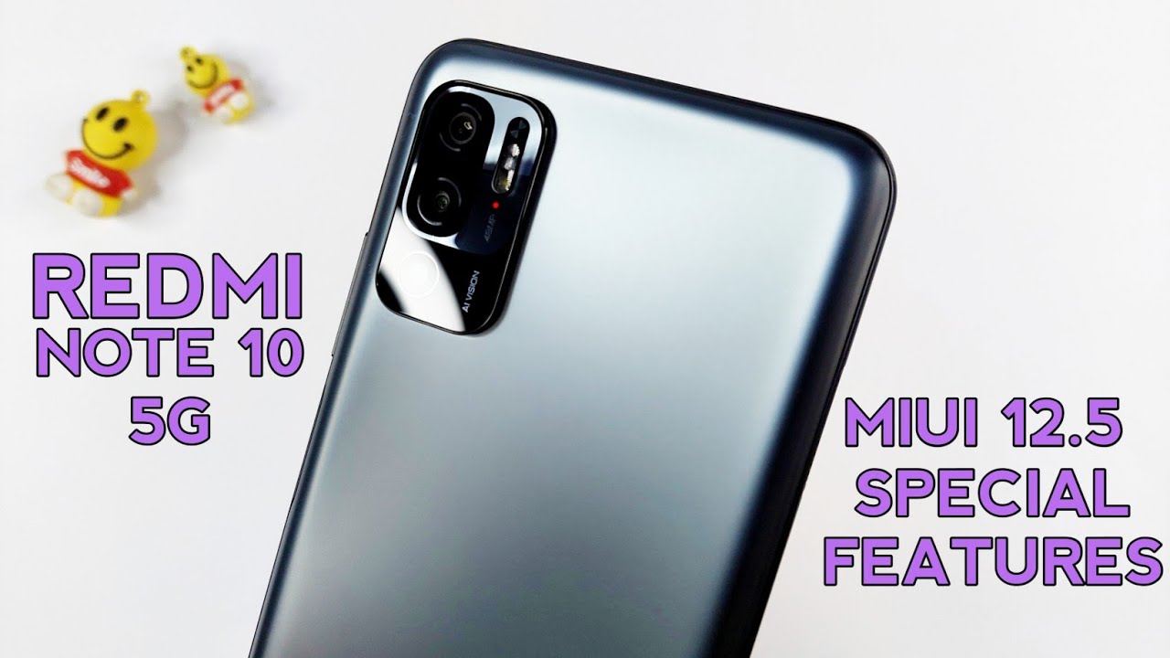 Xiaomi Redmi Note 10 5G MIUI 12.5 Top Special Features