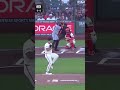 José Ramírez could not believe this throw from Patrick Bailey 😧