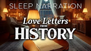 A Calming Bedtime Reading: Historic Love Letters with Soothing Rain screenshot 1