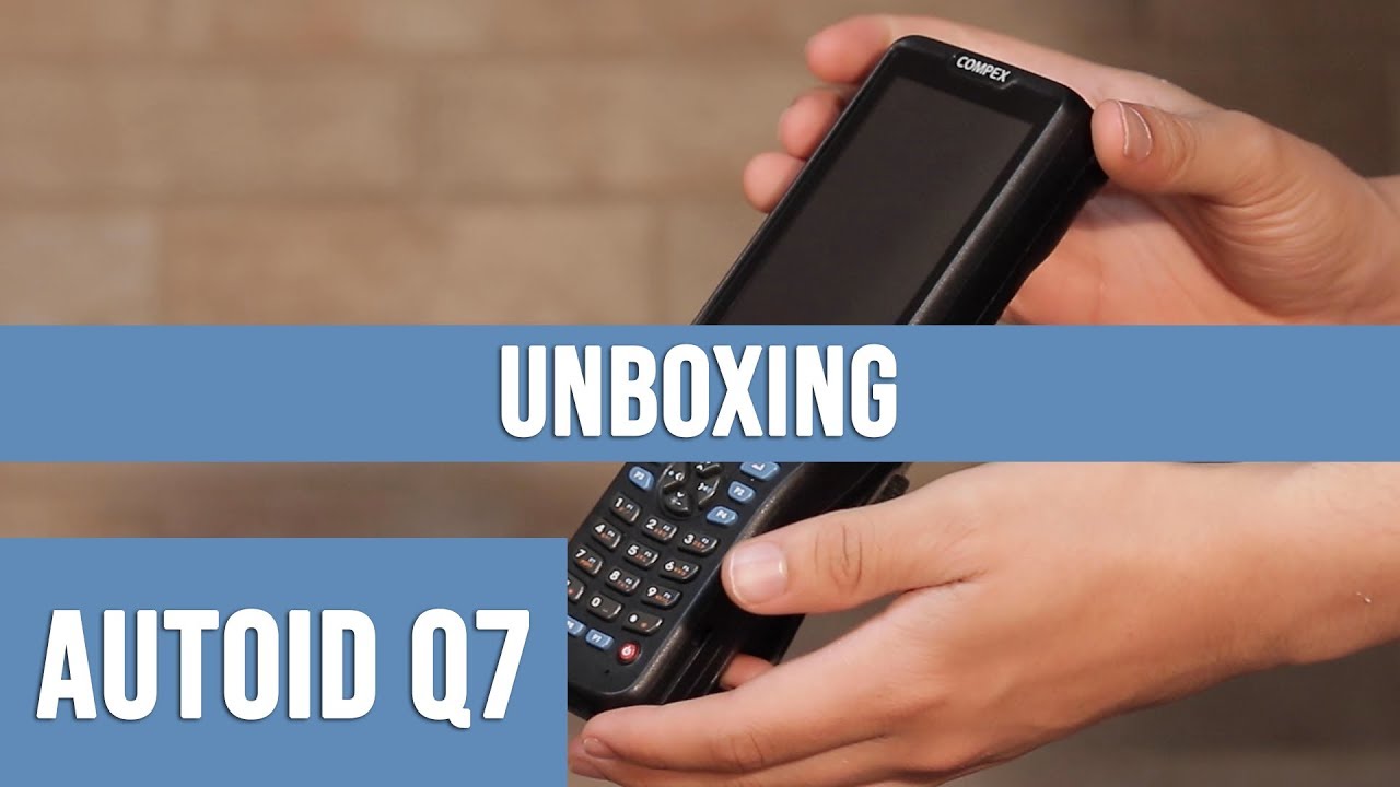 Compex Tecnologia - Unboxing do Coletor de Dados AUTOID Q7 - YouTube