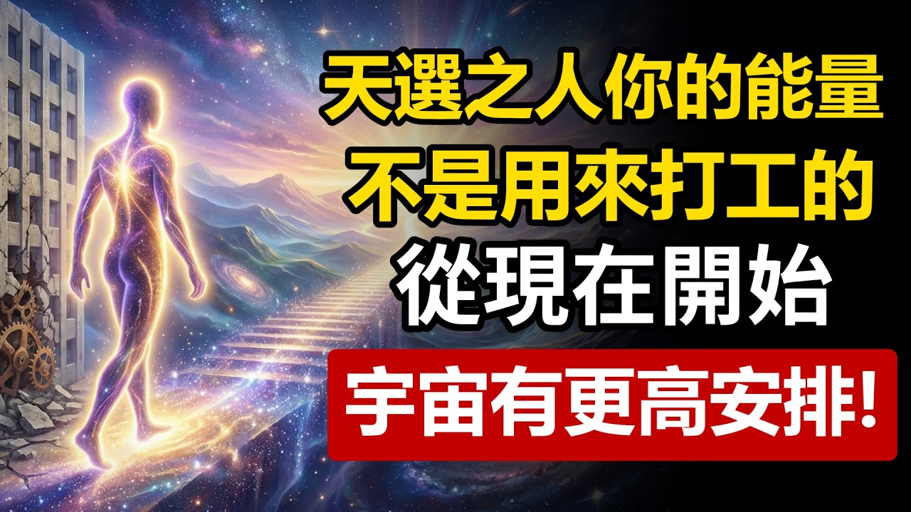 天選之人，你的能量不是用來打工的！從現在開始，宇宙有更高的安排。（只有1%的人能看到）