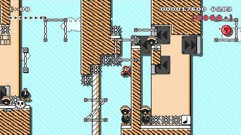 [SMM2] Precarious Precipice #TeamShell