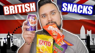 Trying British Snacks! REVIEW