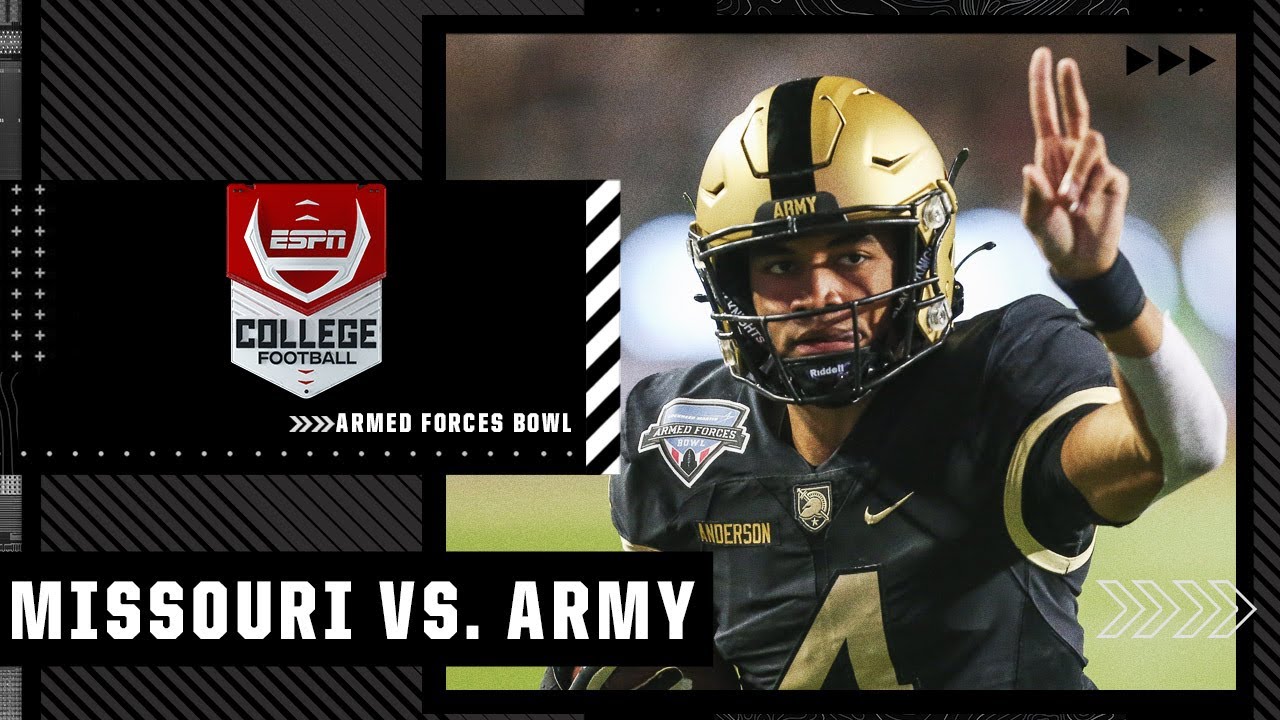 Army takes down Mizzou football 24-22 in Armed Forces Bowl with ...