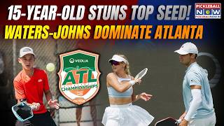 Anna Leigh Waters & Ben Johns Dominate! 15-year-old Tama Shimabukuro Stuns Top Seed in PPA Atlanta