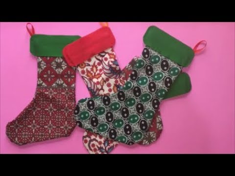 5 Minutes Christmas Sock || Cara Membuat Kaus Kaki Natal 5 Menit