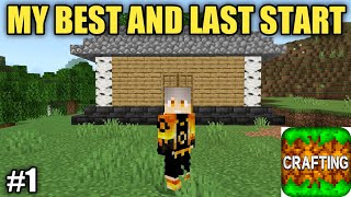 LETS BEGIN THIS JOURNEY LAST TIME CRAFTING AND BUILDING SURVIVAL SERIES #1 || HINDI || screenshot 3