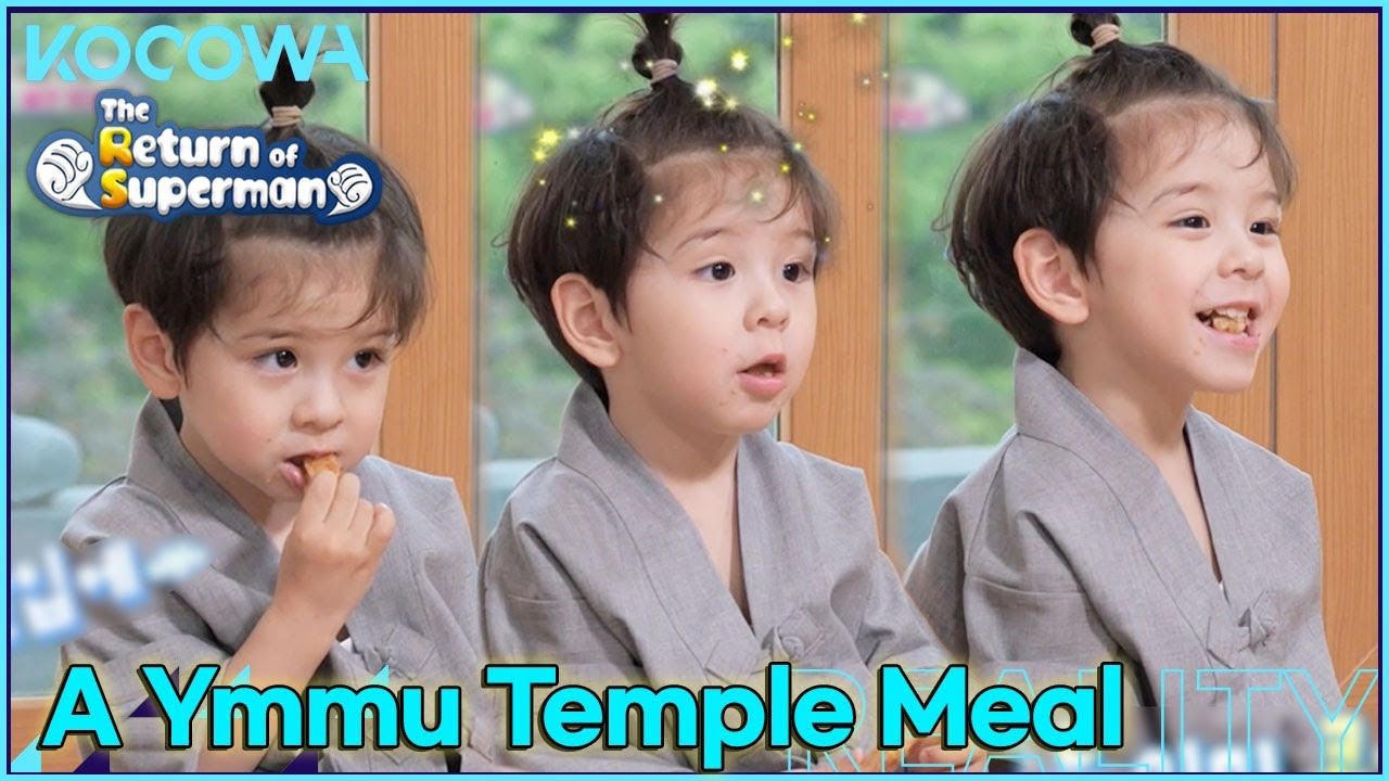 A delicious meal at a temple! l The Return of Superman Ep 434 [ENG SUB]