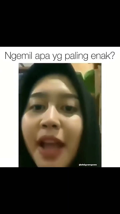 NGEMIL APA YANG ENAK, NGEMILIN BURUNG KAMU
