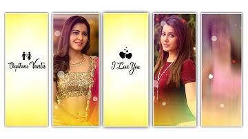 How to Make Full Screen Love Lyrics WhatsApp Status Video Editing in Kinemaster