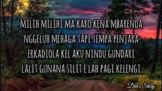 Lagu Karo Hits || Lirik Lagu Karo Erkadiola - Rina Pelawi