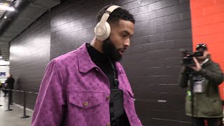 Baker Mayfield, Odell Beckham Jr., Kareem Hunt arrive for Browns vs. Bills