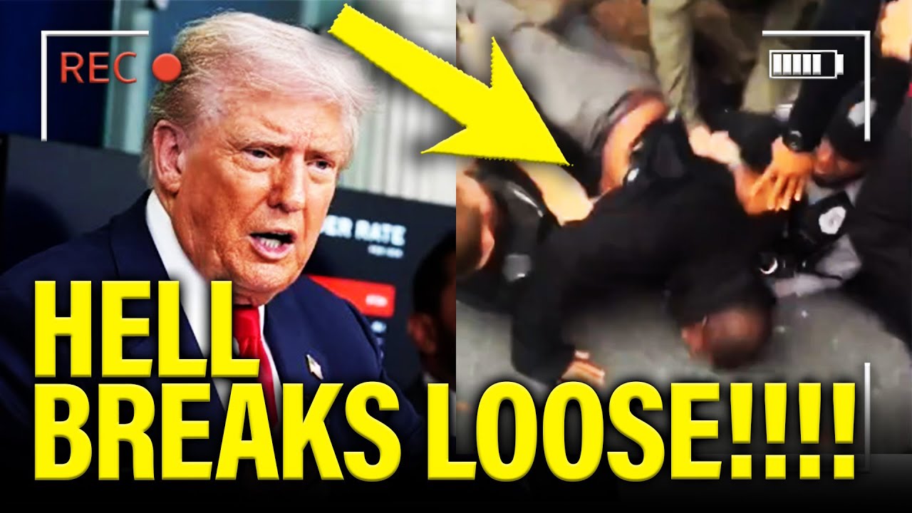 All HELL BREAKS LOOSE as Trump CAUGHT ON CAMERA
