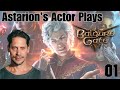 Astarions actor plays baldurs gate 3  part 1