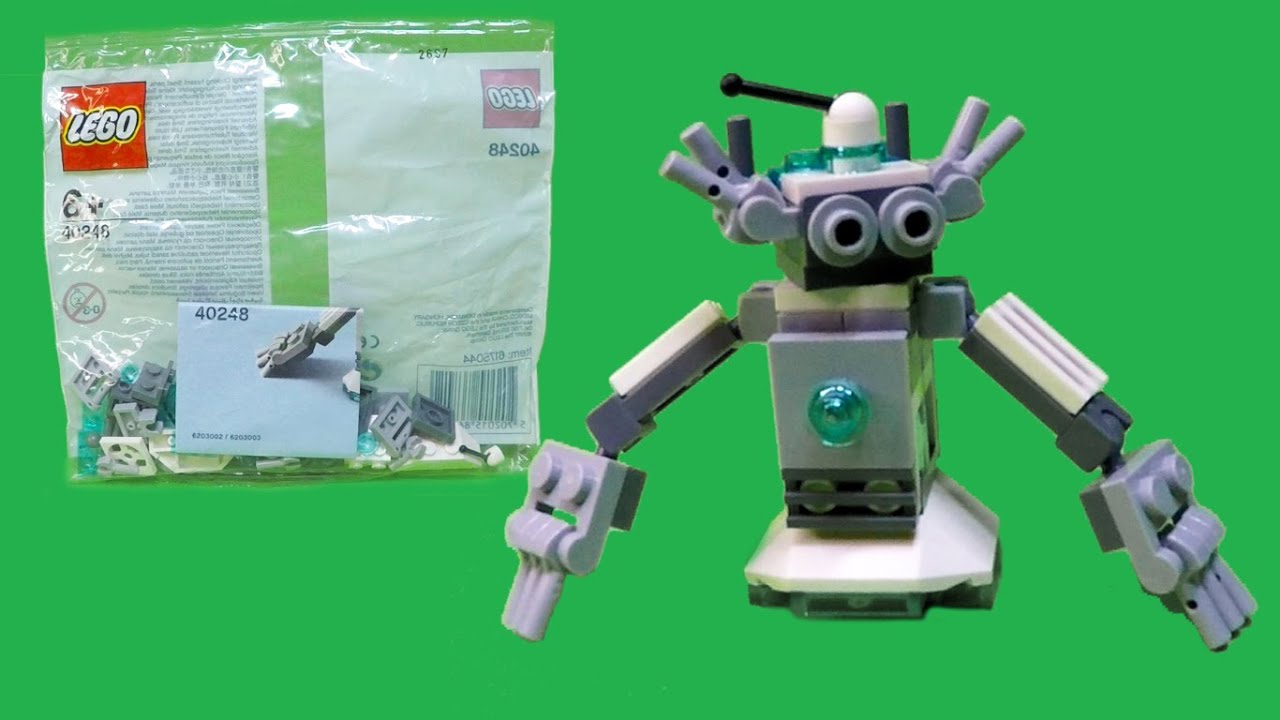 Sikker kode spole LEGO Robot │ LEGO Polybag 40248 - YouTube