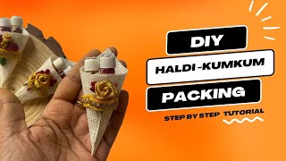 Haldi Kumkum Packing Ideas Easy Step-By-Step Tutorial