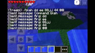 [Preview] Minecraft PE Custom Command Handling for #ModPE
