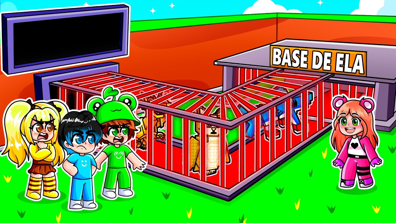 Usé LÁSERES INFINITOS para Trollear a mis Amigos en Steal a Brainrot 🤣 Roblox