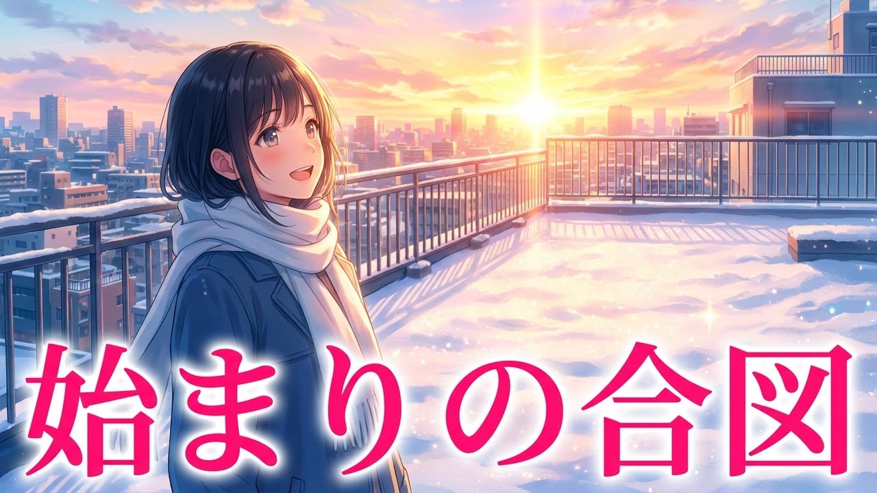 始まりの合図｜1月、特別じゃない今日が少し輝くアニメ風MV