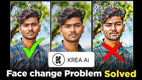 Krea Ai Face Change Problem Solved | Krea Ai 4K 8K 16K Photo Editing | 8K Quality Photo Editing