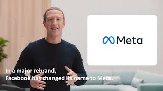 Mark Zuckerberg announces Facebook name change to Meta