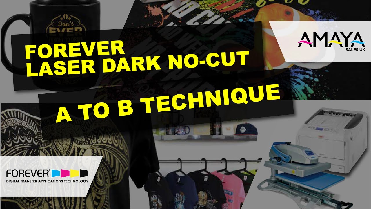 How to print full-colour artwork on dark shirts using Laser Dark (No ...
