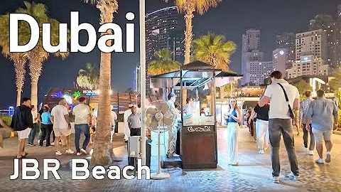 Dubai 🇦🇪 Amazing JBR Beach [4K] Walking Tour
