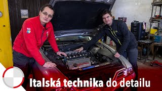 Martin Vaculík a Alfa Romeo 166: Auto s duší a nesmírně zajímavou technikou