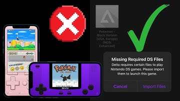 How To FIX DS BIOS files not working on delta emulator 2024