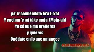 Amanece (LETRA) - Anuel AA