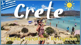 🇬🇷เกาะครีต เกาะที่ใหญ่ที่สุดในประเทศกรีซ Chania - Heraklion - Rethymno | Europe travels