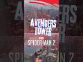 Avengers tower in Spider-Man 2 #spiderman #marvel #avengers #человекпаукигра