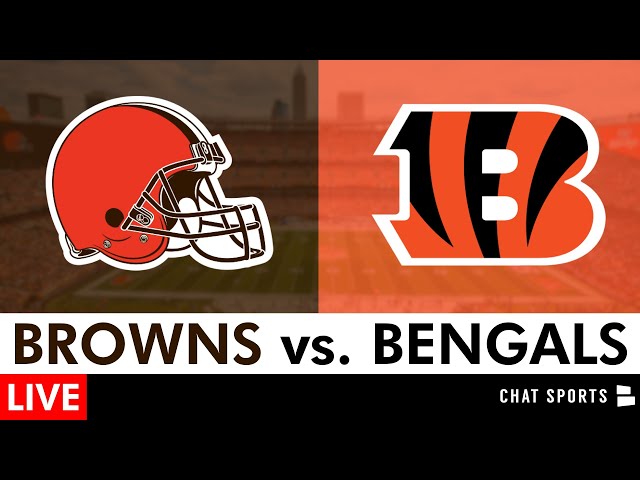 Browns vs. Bengals Live Streaming Scoreboard, Stats, Free Play-By-Play &  Highlights