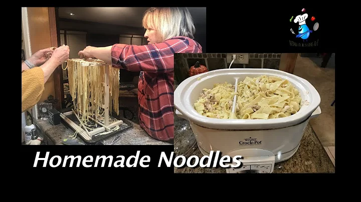 Grandma Eloise's Egg Noodles , homemade noodles - ...