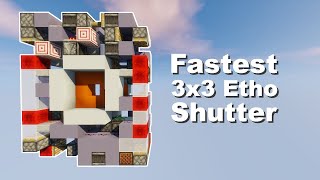 [BROKEN IN 1.18.2+] Fastest Possible 3x3 Etho/Iris Shutter / Minecraft 1.16.5 Tutorial