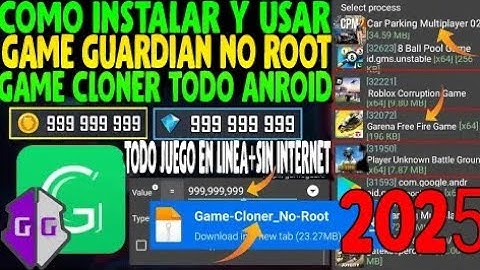 Cómo Instalar y Usar Game Guardian en Game Cloner Sin root en Cualquier dispositivo Android || 2025