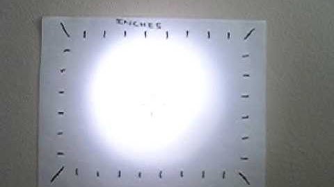 The Lumos flashlight flash mode