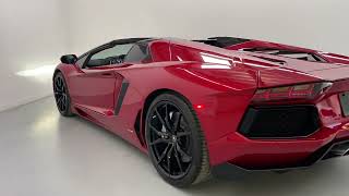 2015 Lamborghini Aventador LP700-4 Roadster - Rosso Efesto