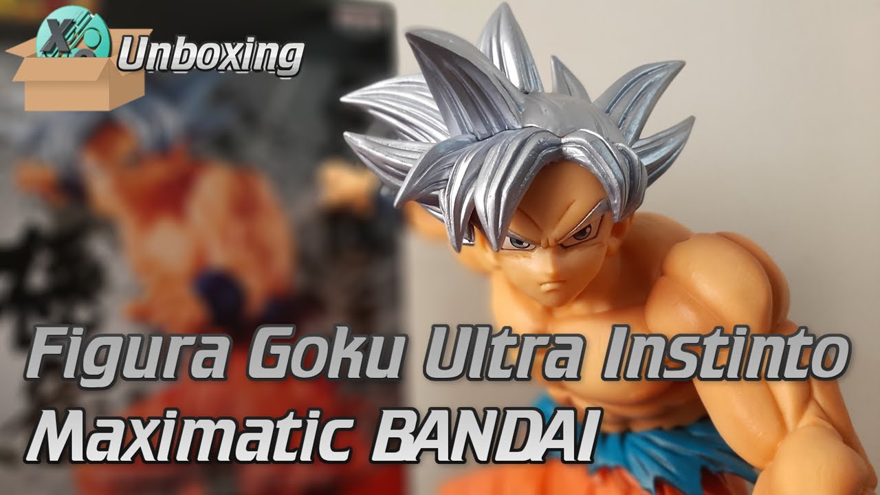 BANDAI BANPRESTO FIGURE DRAGON BALL SUPER - GOKU ULTRA INSTINTO