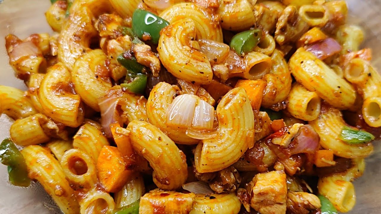 Bhul Jaenge Restaurant Ka Rasta Jab Banaenge Yeh Tasty Chicken Macaroni Pasta | Chicken Pasta Recipe