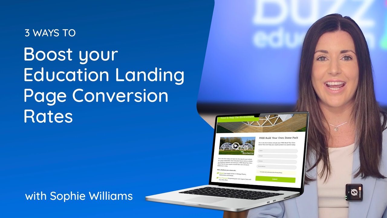 3 Ways to Boost your Education Landing Page Conversion Rates - YouTube