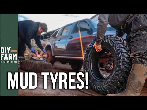 NEW OFF ROAD TYRES FOR THE TRUCK - Bring on the MUD 🛞