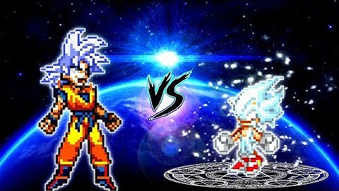Goku Blizzard V4 OP (all form) VS Hyper Sonic H 11P OP in Jump Force Mugen