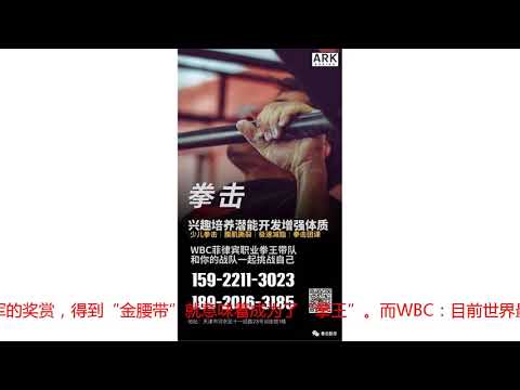 WBC职业拳击教学惊现天津！